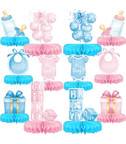 DaiUni Gender Reveal Tablecloth - Pink & Blue Plastic Disposable Cover, 54"x108" For Party - View #12