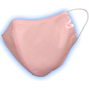 マスク 冷感 夏用 クール 涼感 アイスコットン 日本製 洗える 繰り返し 使える 立体 綿 大人 布マスク ピンク