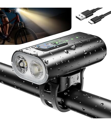 Amazon | 自転車 フロントライト 自転車ライト 400ルーメン 高輝度 USB