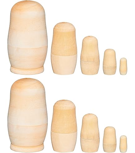 Geplastificeerd katoen - Russian dolls/matroesjka | Geplastificeerd