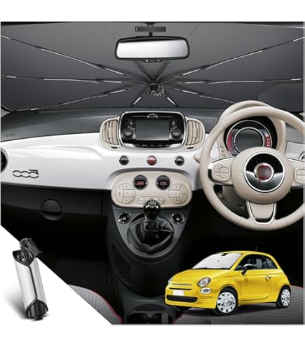 Amazon | ABARTH(アバルト) サンシェイド for 500 51029422 純正