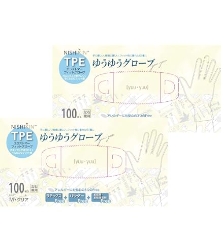 Amazon.co.jp: 錦尚金(ニシキン) NISHIKIN ゆうゆうグローブTPE手袋