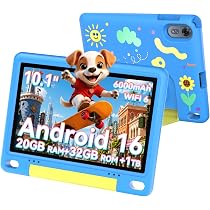 Amazon.co.jp: キッズタブレット 10インチ android16 Wi-Fiモデル 子供