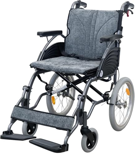 Amazon | ケアテックジャパン 介助式 アルミ製 車椅子 CAH-20SU