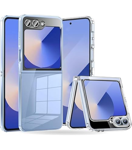 Amazon.co.jp: Gosento For Galaxy Z Flip6 ケース クリスタル Z Flip