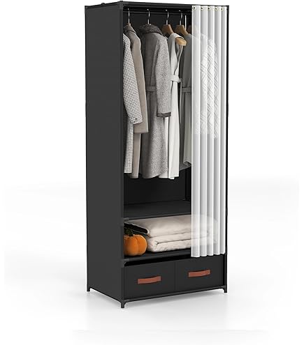 Amazon｜ニトリ ワードローブ チェルシー ブラック NITORI 8560303