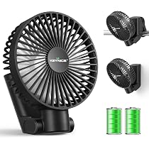 Amazon | KEYNICE 卓上扇風機 クリップ 小型 5WAY仕様 (卓上/吊り下げ