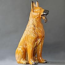 全長35cm ソ連製 シェパード 置物 ヴィンテージオブジェ インテリア 稀少 71OvTBZVbiL._AC_UL210_SR210,