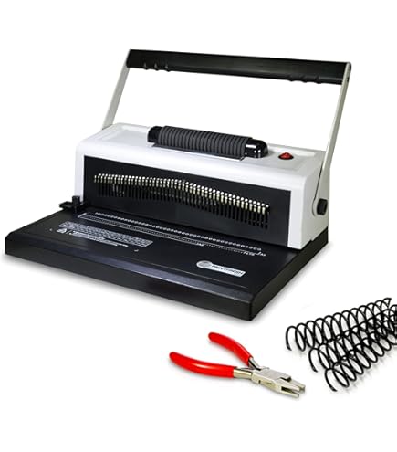 SAMHONG Spiral Coil Binding Machine | Bind Up To 440 Sheets