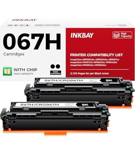 Amazon.co.jp: 067H 大容量トナーカートリッジ Canon 067H 067 大容量