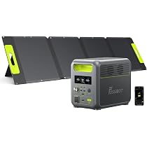 Amazon.co.jp: FOSSiBOT F1200 ポータブル電源 110W セット 長寿命15年