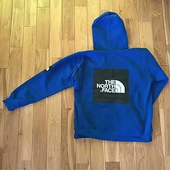 Amazon Co Jp 完売品 早い者勝ち札幌ファクトリー店限定 ノースフェイス ビッグロゴパーカー Mサイズ 青ブルー The North Faceフーディジップアップ ホビー 通販