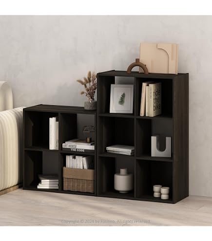 フリノFurinno シェルフ Basic ダークウォールナット 3段 日本輸入 フリノFurinno シェルフ Basic ダークウォールナット 3段 日本輸入