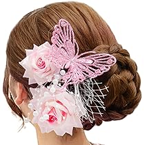 Amazon.co.jp: 和風 髪飾り 浴衣 卒業式 成人式 和装 結婚式 七五三