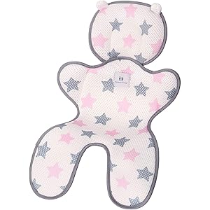 ベビーカーシート クッション 保温保冷シート 立体構造 3Dメッシュ素材 洗濯でき 抜群の通気性 速乾性クールシート 暑さ対策 ベビーカーマット チャイルドシート ベビーチェア 自転車シート