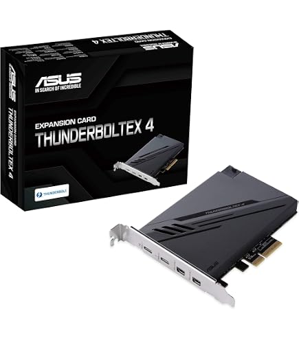 ASUS ThunderboltEX 5 拡張カード デュアルThunderbolt 5 USB-Cポート