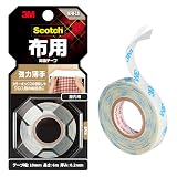 3M スコッチ 両面テープ 布用 強力 薄手 10mm幅ｘ6m KFB-10