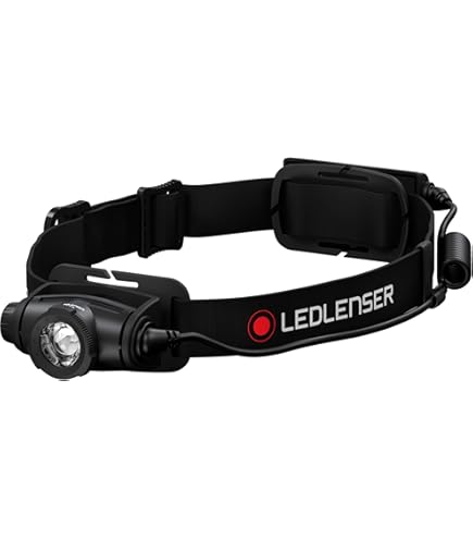 Ledlenser(レッドレンザー) H8R LEDヘッドライト USB充電式 [日本正規品] 生産終了】Ledlenser H8R ｜工事・作業用ヘッドライト｜レッド