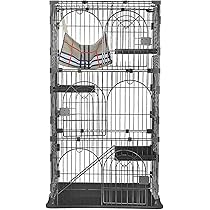 猫 ケージ 3段 キャットケージ 猫 ゲージ ペットケージ 工具不要 ハンモック Amazon.co.jp: kaitou 3段キャットケージ ペットケージ