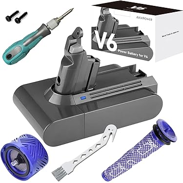 ダイソン　未使用バッテリーとヘッドセット v7 進化版 ダイソン 1年保証 dyson V7 sv11 交換バッテリー