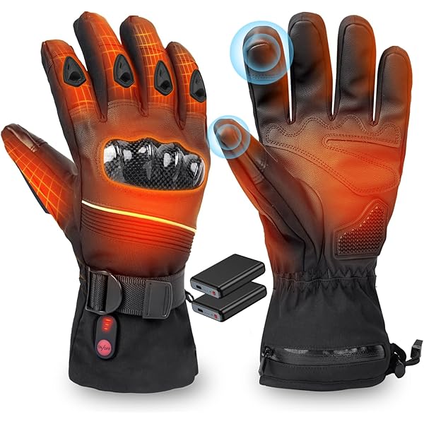 Amazon | [バイクパーツセンター] 電熱グローブ ヒーターグローブ 防寒