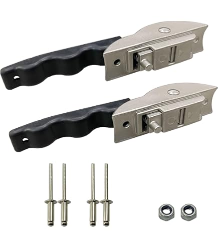 830644 Deluxe Handle With 830463P Awning Rafter Rivet - Fits A&E