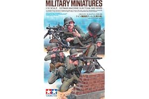 タミヤ(TAMIYA) 1/35 ミリタリーミニチュアシリーズ No.386 ドイツ 機関銃チーム (大戦中期) プラモデル 35386