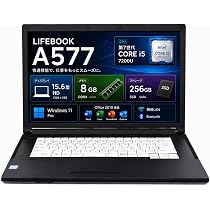 Amazon.co.jp: 【整備済み品】富士通 ノートパソコン LifeBook A577