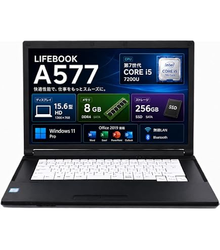 Amazon.co.jp: 【整備済み品】 富士通 ノートパソコン Lifebook A749/B