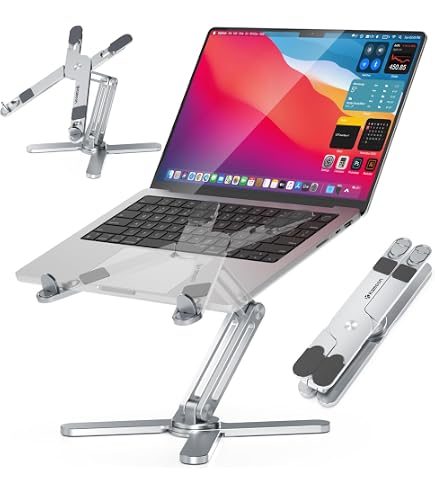 Hercules DJ Laptop Stand/Holder w/Adjustable Angle/Height Mixer