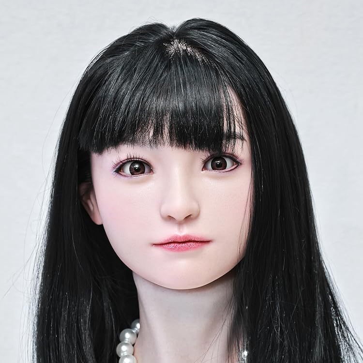 Amazon.co.jp: フィギュア ヘッド単体 100% シリコン製ヘッド 頭のみ