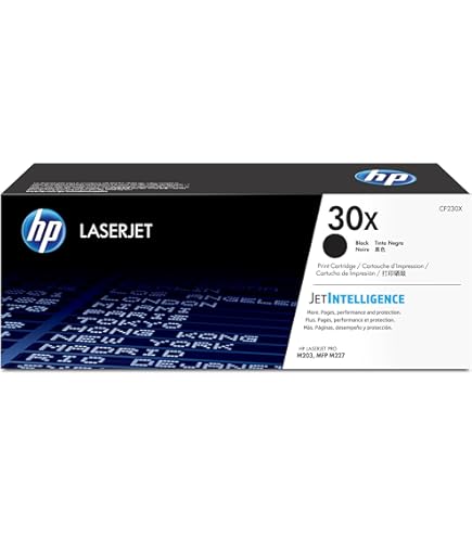 4x CF230A Compatible Toner Cartridge For HP LaserJet M203 M227 - 1600 Pages