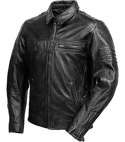 DEGNER デグナー　牛革　レザージャケット　ブラック　XL DEGNER（デグナー） メンズ レザージャケット 革ジャン ライディング