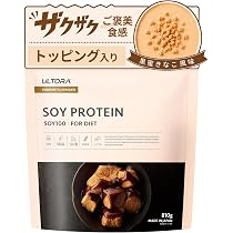 Amazon | ULTORA ウルトラ ソイプロテイン 黒蜜きなこ風味 810g 人工