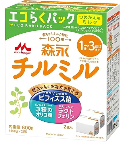 Amazon.co.jp: morinaga 森永乳業 森永 チルミル大缶2缶セット : 食品