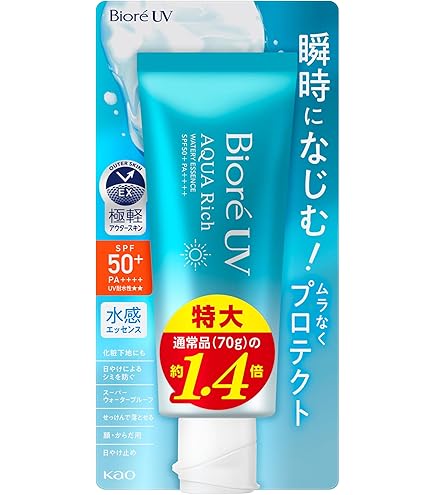 Amazon.co.jp: ビオレ 【大容量】 UV アクアリッチ ウォータリージェル