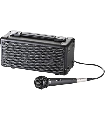 サンワサプライ　ワイヤレスマイク機能付き拡声器スピーカー MM-SPAMP3 拡声器（ワイヤレス・マイク付き・ポータブル・スピーカー・ハンズ