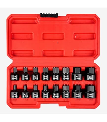 Impact Socket Set Sunex 3646, 3/8 Inch Drive Low Profile Impact