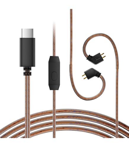Amazon | KZ ZS10 Pro IEMケーブル Type-C USB C イヤホンケーブル CCZ