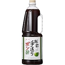 Amazon.co.jp: 板前手造食品 板前手造りぽん酢 1.8L : 食品・飲料・お酒