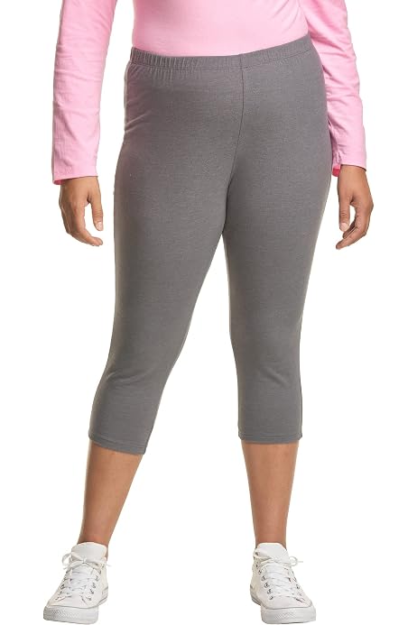 Just My Size Women's French Terry Capri 