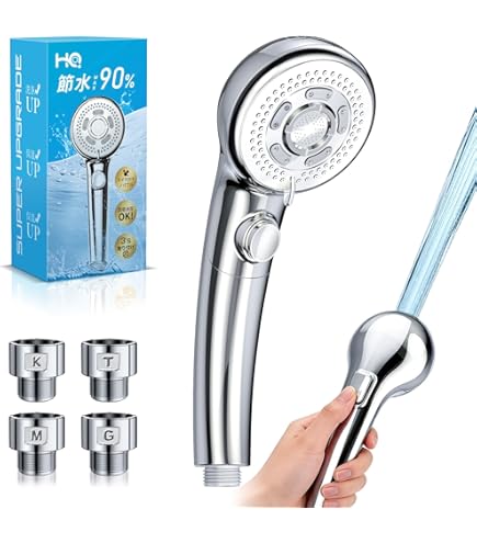 Amazon.co.jp: 7 Life シャワーヘッド 高洗浄力 増圧 浄水シャワー