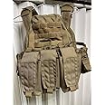 Amazon.co.jp: Wartech TV-110 plate carrier + TV-106 セット タルコフ装備 ロシア軍 実物 ...