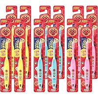 Decatela ライオンこども ハブラシ 1才半-5才用 アンパンマン セット 12本