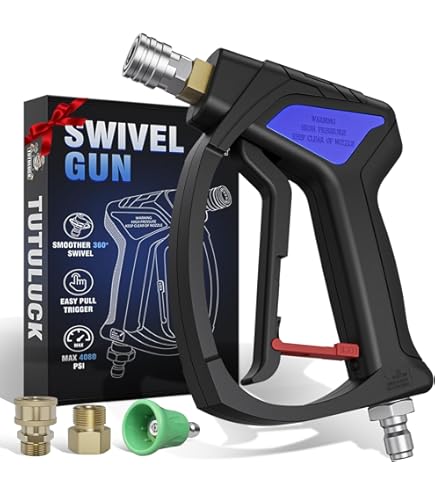 洗浄ガン　（高圧洗浄機用） Amazon | Suttner 高圧洗浄機ガン ST-2605 5,000 PSI 12 GPM 3/8インチ