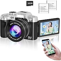 Wi-Fi接続 デジタル一眼レフカメラ Amazon | デジカメ 8K 8800万画素 一眼レフカメラ WIFI転送機能 スマホ