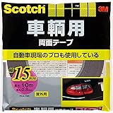 3M 両面テープ 車輛用 幅15mm 長さ10m スコッチ PCA-15R 軽量外装部品の固定補助 プロ仕様