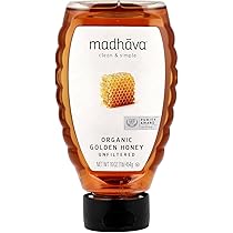Amazon | オーガニックゴールデンハニー、無ろ過、454g（16
