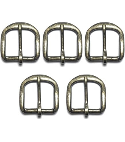 Amazon.co.jp: KUKU Koubou Belt Buckle Metal Buckle 5-Piece Set