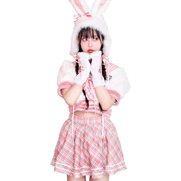 Amazon.co.jp: [Malymoon] コスプレ アニマル 動物 バニー うさぎ